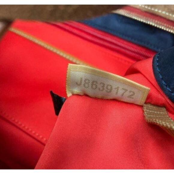 Dooney‎ & Bourke Windham Leighton Tote– Navy Blue with Leather Trim $250 - Picture 5 of 5